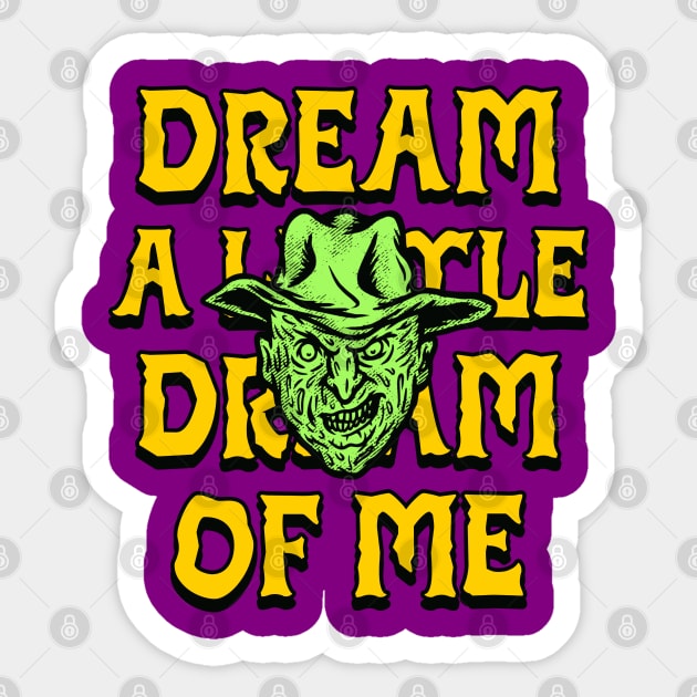 Dream a Little Scream Sticker by Stylecombinator